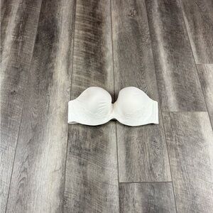 34D VS White‎ Strapless Bra